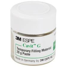 Cavit G 28 gm/Jar, Self Cure Temporary Filling Materials, Grey-White-Pink