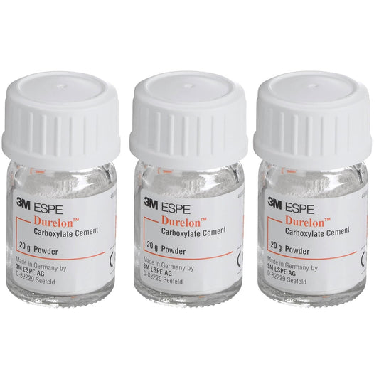 Durelon Carboxylate Luting Cement Powder Refill, 3x20gm -Liquid 40ml