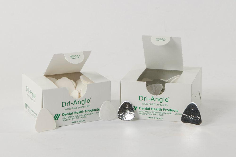 Dri-Angle Saliva Absorbent,Small (400 PK)- Large (320 Pk) (DriAngle)