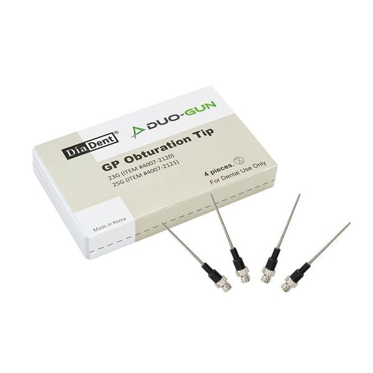 DiaDent- Duo-Gun GP Obturation Tips 4/Pk 4007-2121