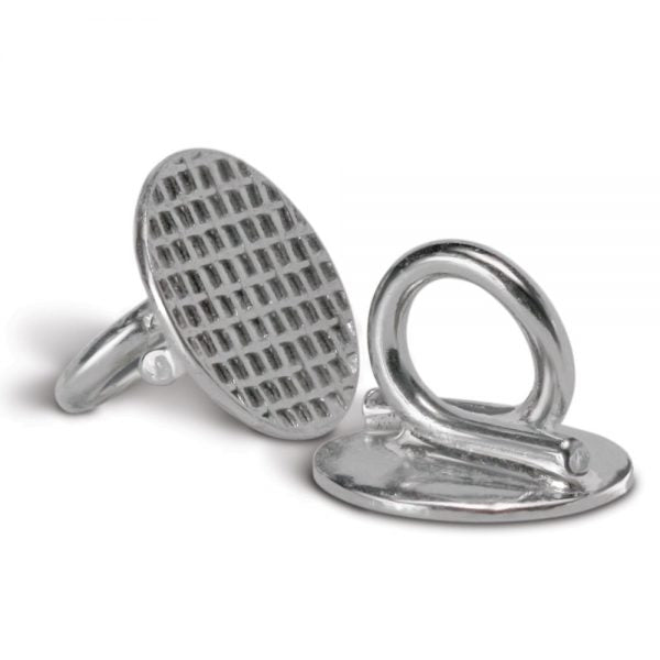 Direct Bond Coil Eyelet Mesh Base Round 10/Pk-G&amp;H