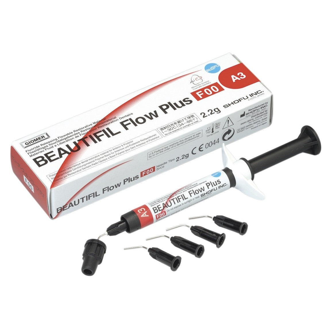 Shofu -Beautifil Flow Plus F00 2.2g Syringe, Zero Flowable Composite