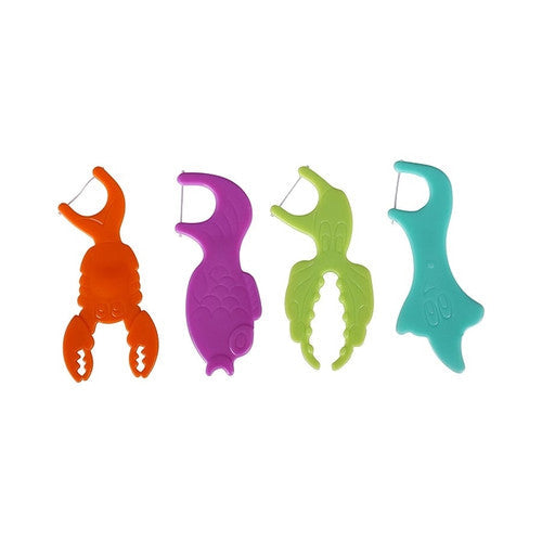 Kids Flosser Picks Assorted 200/Bx (Each 4/Individually Wrapped)