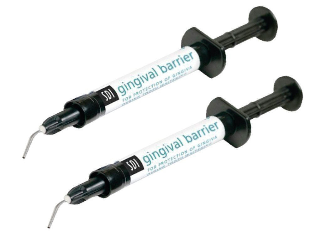 SDI, Gingival Barrier 2x1gm Syringes, With Tips