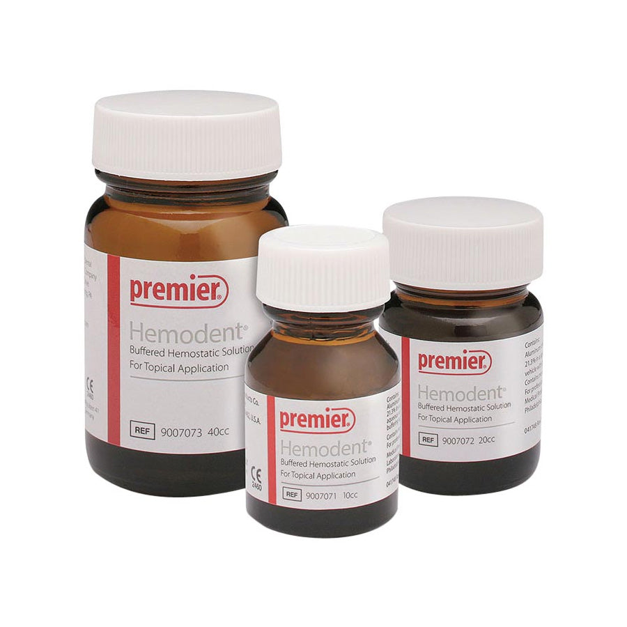 Hemodent Hemostatic Solution, Retraction Bleeding Liquid Bottle-Premier
