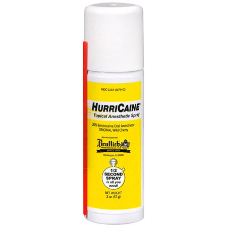 Hurricaine Topical Spray Kit + 200 Tubes 2oz