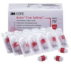 Ketac Cem Aplicap 50/Pk Permanent Glass Ionomer Luting Cement