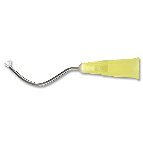 Infusor Tips Bent w Brush End, 19G, 100/pk Viscostat Tips