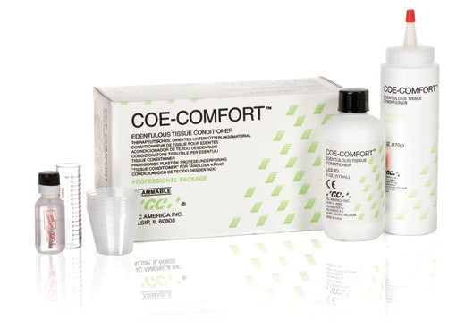 COE-COMFORT (Professional Pack) Chairside Edentulous Tissue Conditioner -GC