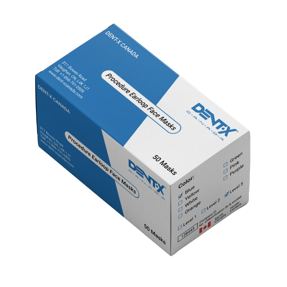 ASTM Level 3 Surgical Earloop Face Mask 50/Box-Made in Canada PPE