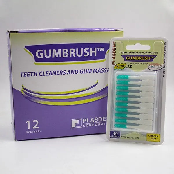 GumBrush Interdental Brushes  12 x Blister Packs 40/Pk #2200
