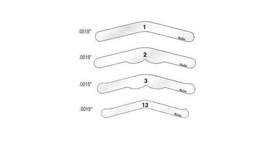 Matrix Bands Tofflemire, .0015" 144/Pkg -Made in USA (Compare to Waterpik)