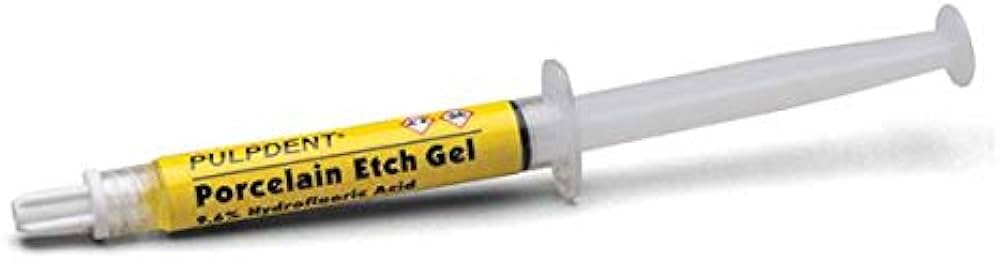 Pulpdent Porcelain Etch Gel 3ml Syringe