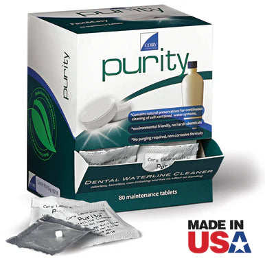 Purity, Dental Waterline Cleaner Tablets, 80/Pk