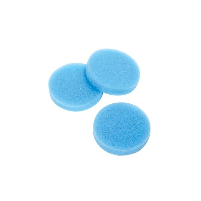 Endo Files Clean Stand Inserts Replacement Round Sponges Foam Blue, 48/Pk