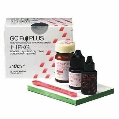 Fuji Plus Kit, Resin Reinforced Glass Ionomer Luting Cement (With Conditioner)