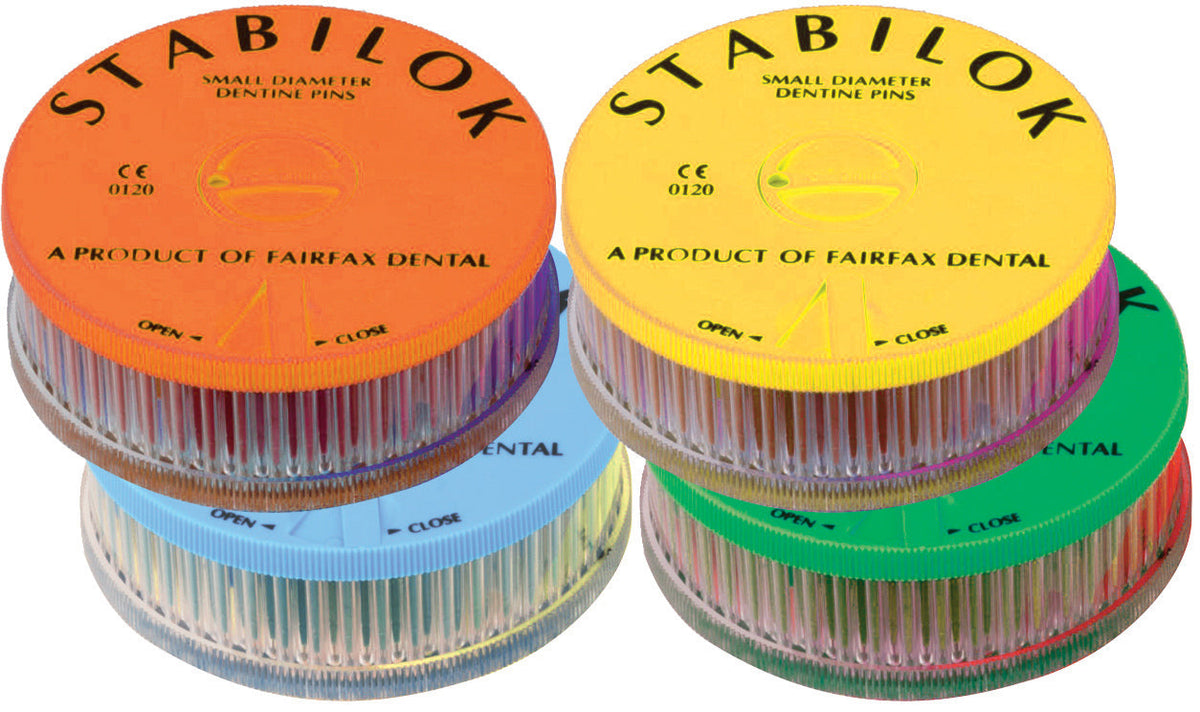 Stabilok Dentine Pins Jumbo Kit  . 100 Pins  &amp; 5 Drills