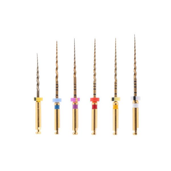 N'do Tap'r Gld NiTi Files, 6/Pk