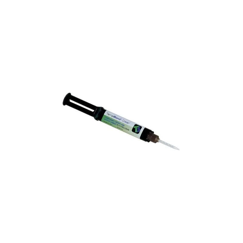 Temp-Bond Clear W/Triclosan 1x6gm/Pk Automix Syringes with Tips