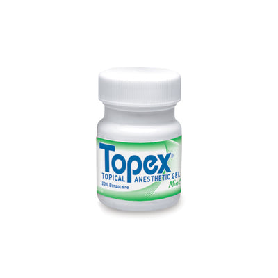 Topex Topical Gel Mint 1oz. (30ml), 1 Jar/Pk