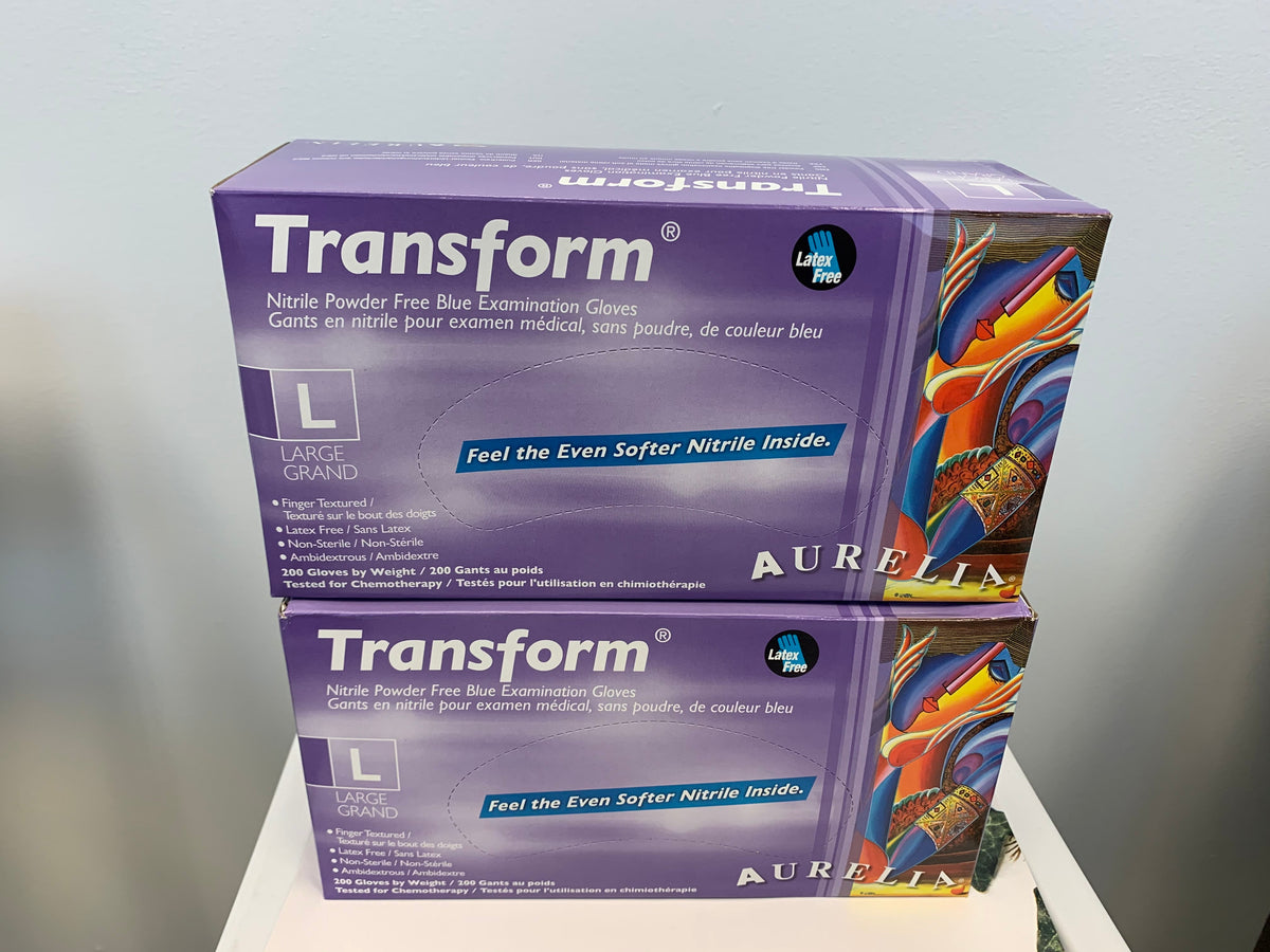 Examination Nitrile Gloves Powder Free 100/Box -PPE Various Brands Small - Medium -Large