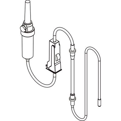 W&H Implantmed Irrigation Tubing Complete Set 2.2m 6/Bx (NobleBiocare-Biomet-MIS)